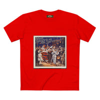 Vintage Manly Mardi Gras Staple Tee Printify