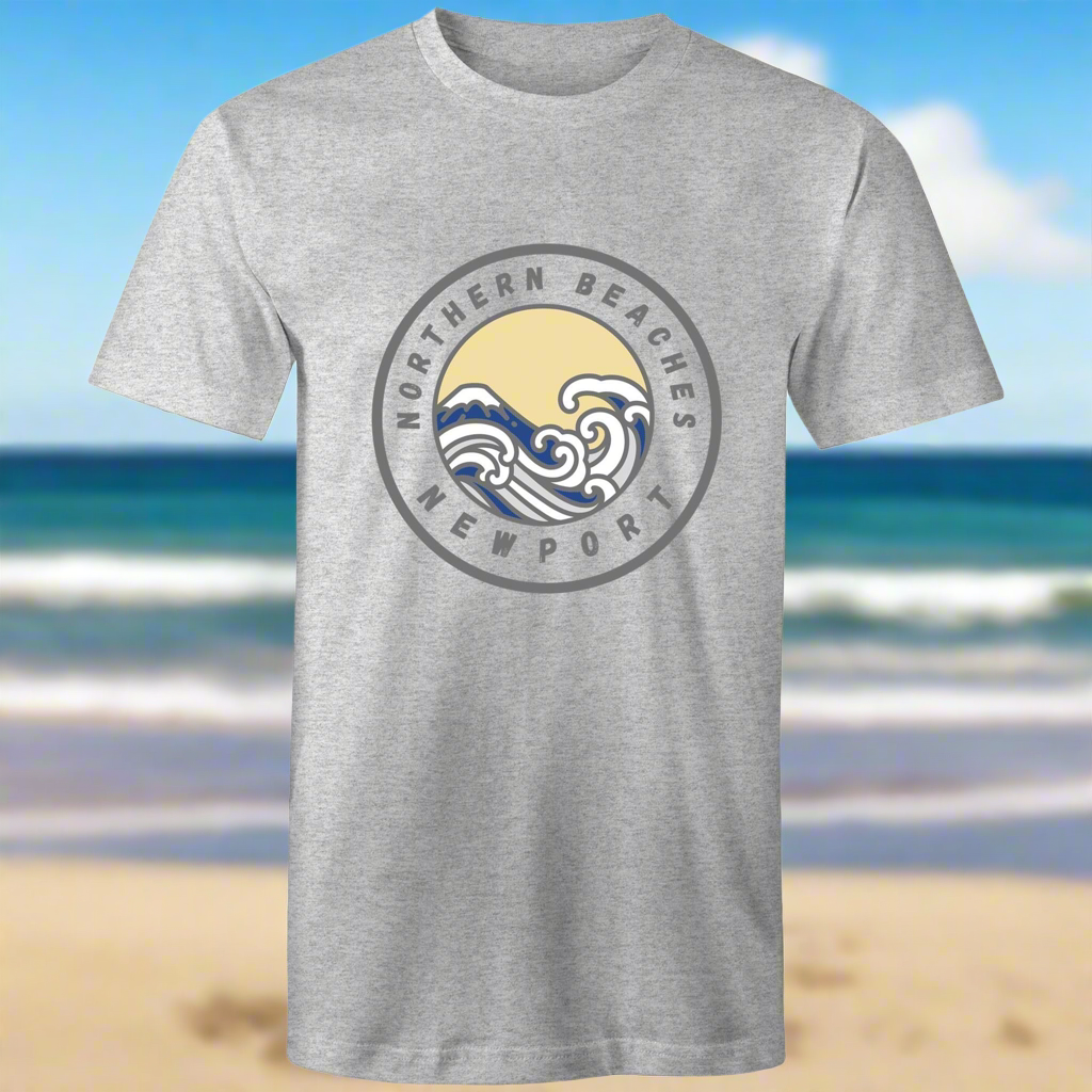 AS Colour Staple - Mens T-Shirt Newport logo front - Lost Manly Shop