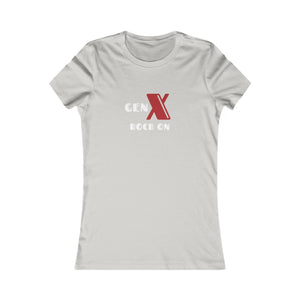 Gen X Rock On Tee - Women's Favorite Graphic T-Shirt, Retro Style, Gift for Gen Xers, Funny T-Shirt, Birthday Gift, Comfortable [...] 