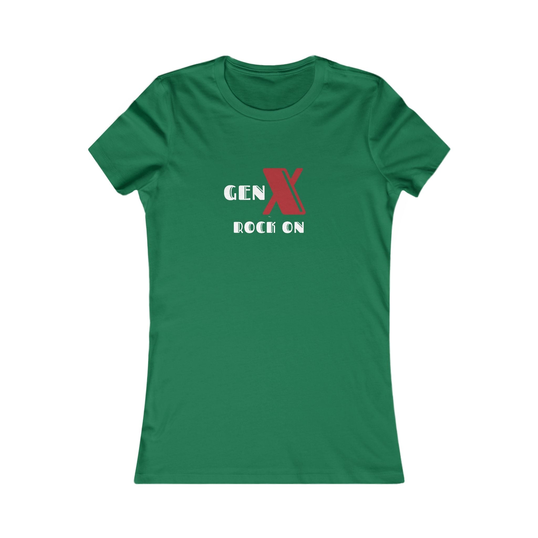 Gen X Rock On Tee - Women's Favorite Graphic T-Shirt, Retro Style, Gift for Gen Xers, Funny T-Shirt, Birthday Gift, Comfortable [...] 