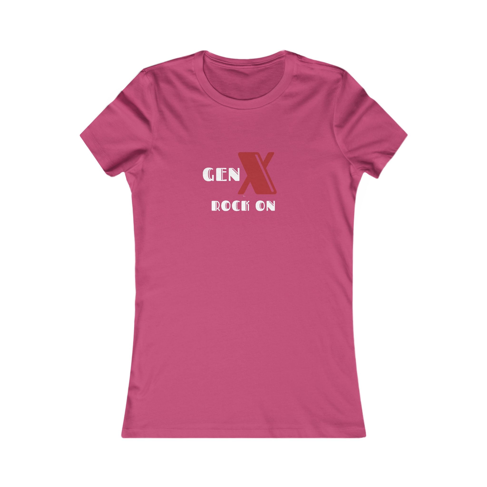 Gen X Rock On Tee - Women's Favorite Graphic T-Shirt, Retro Style, Gift for Gen Xers, Funny T-Shirt, Birthday Gift, Comfortable [...] 