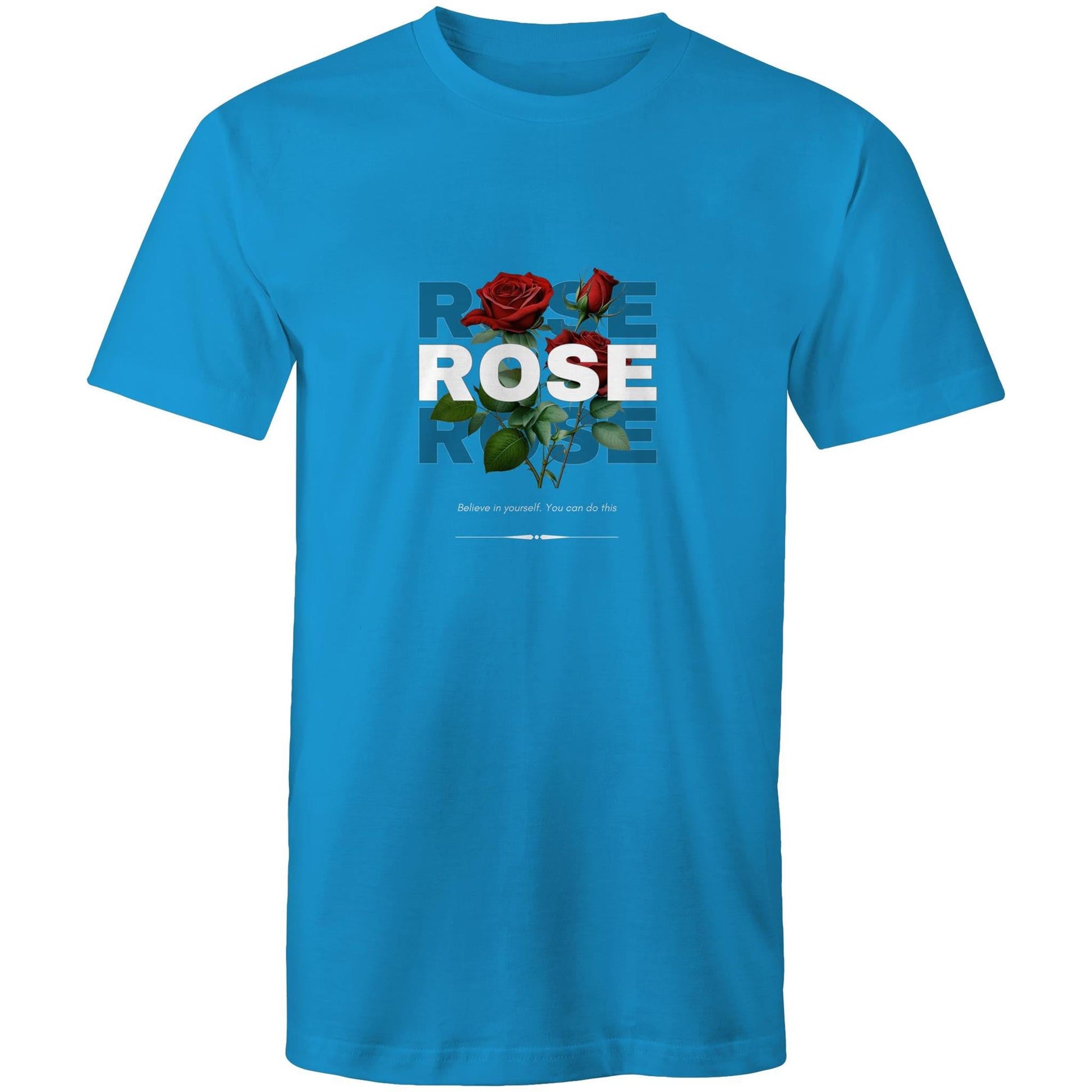 Mens T-Shirt Rose custom logo 