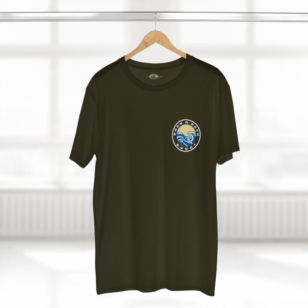 T-Shirt with free Canva custom logo printed front and back Bondi/Collaroy 