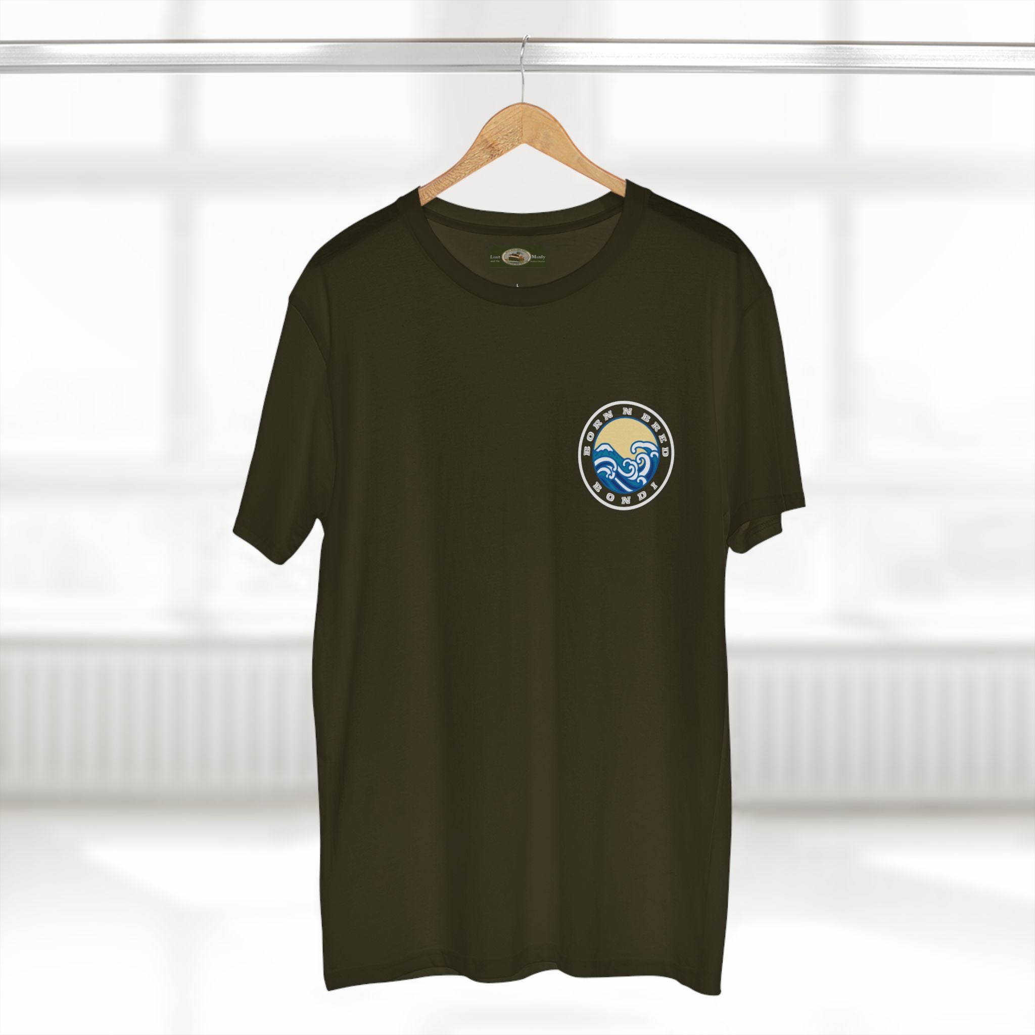 T-Shirt with free Canva custom logo printed front and back Bondi/Collaroy 