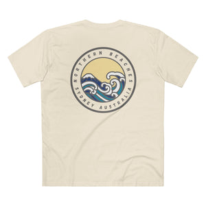 Northern Beaches front/back Logo Adult T-Shirt 