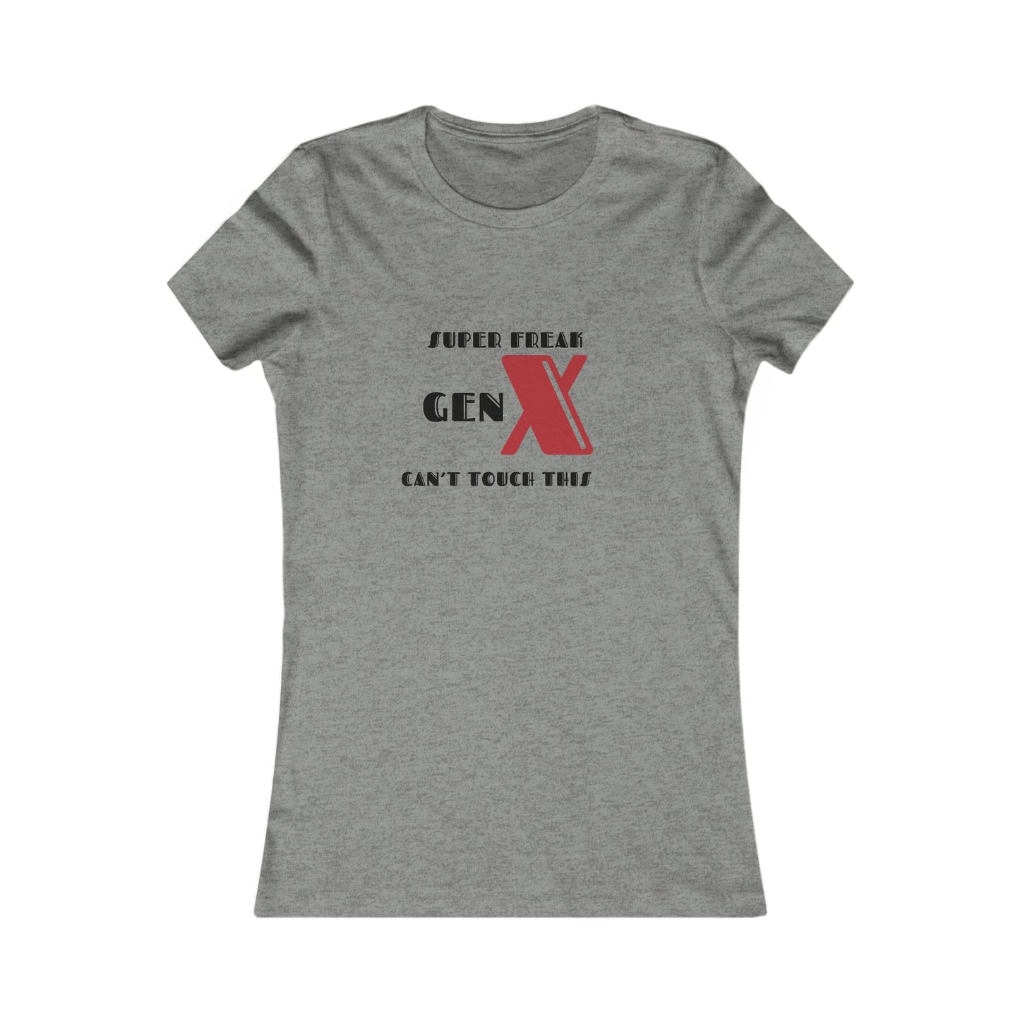 Gen X Super Freak Tee - Women's Favorite Graphic T-Shirt, Retro Style, Gift for Gen Xers, Funny T-Shirt, Birthday Gift, Comfortable [...] 