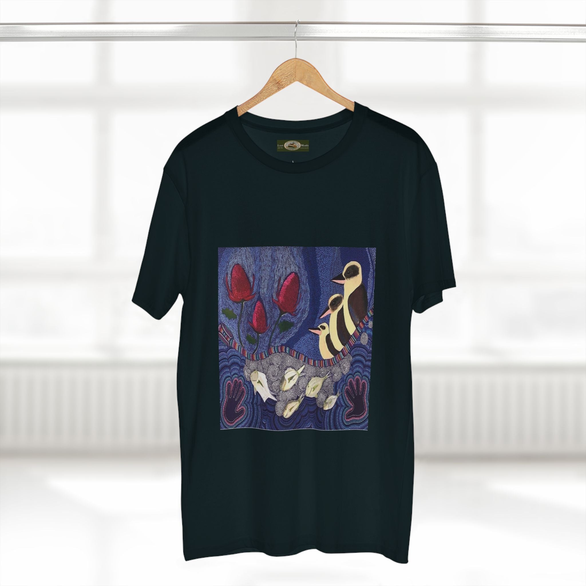 Australian Natives painting Northern Beaches printed T-Shirt Ogo Merch