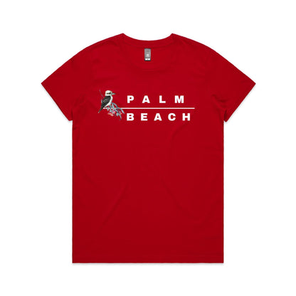 Lost Manly Custom Palm Beach Logo Limited Edition AS Colour Women's Maple Tee - Lost Manly Shop