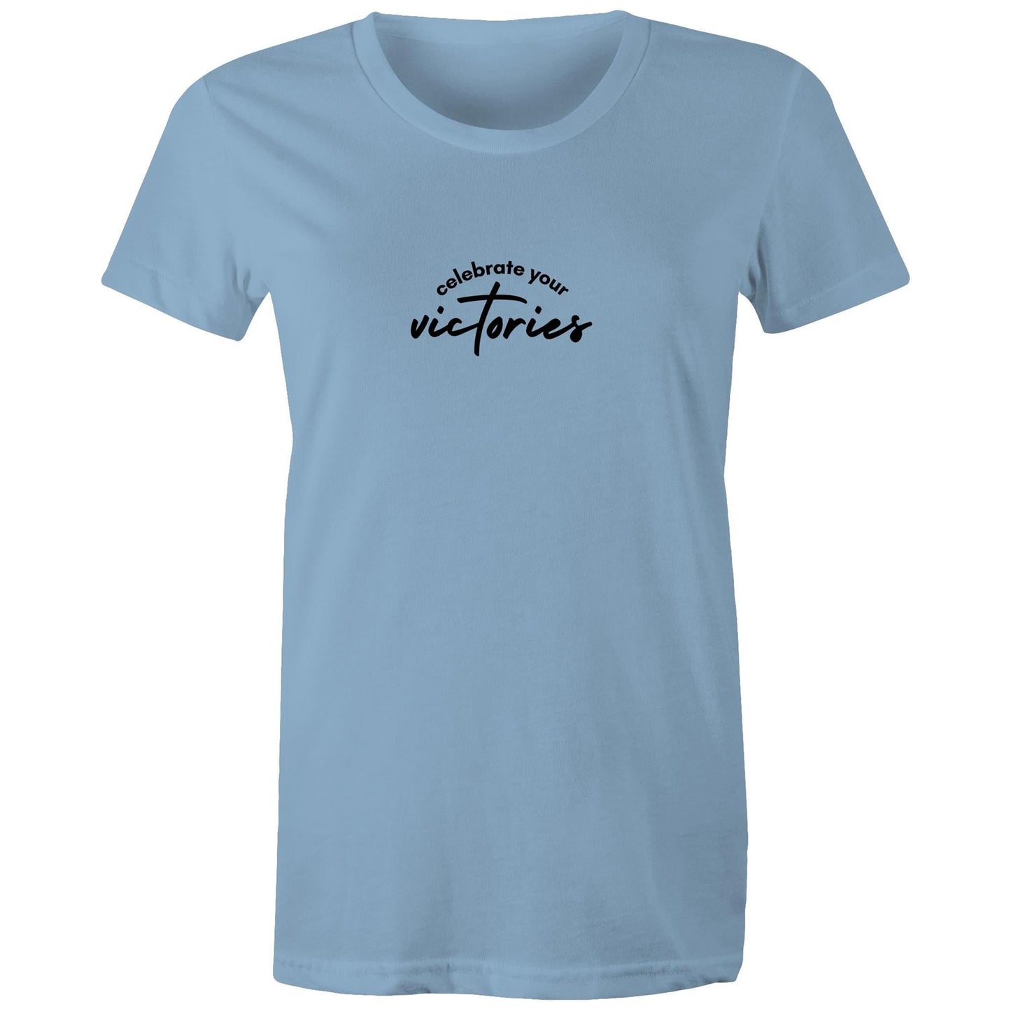 Women's Maple Tee Celebrate your Victories 