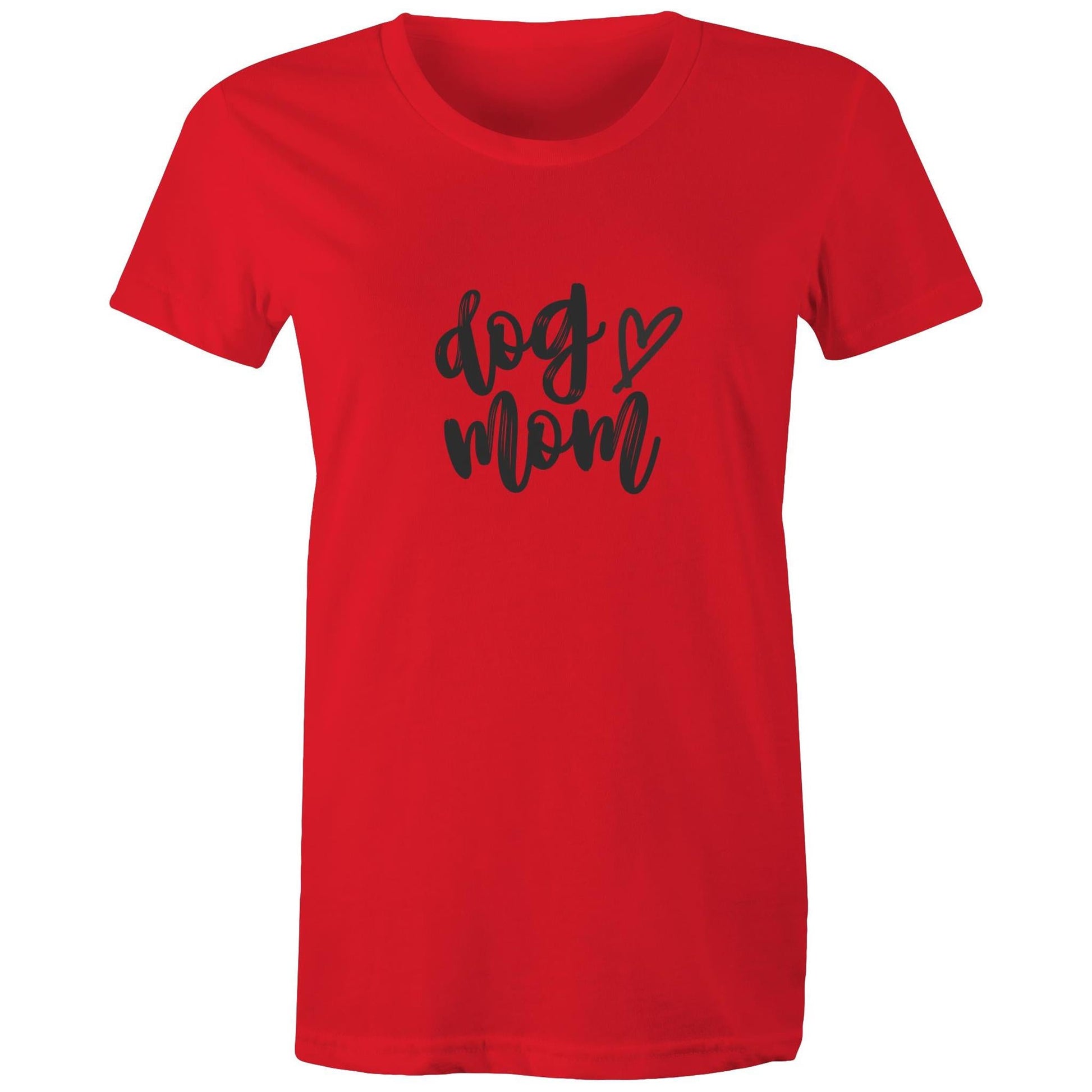 Women's Maple Tee Dog Mom 