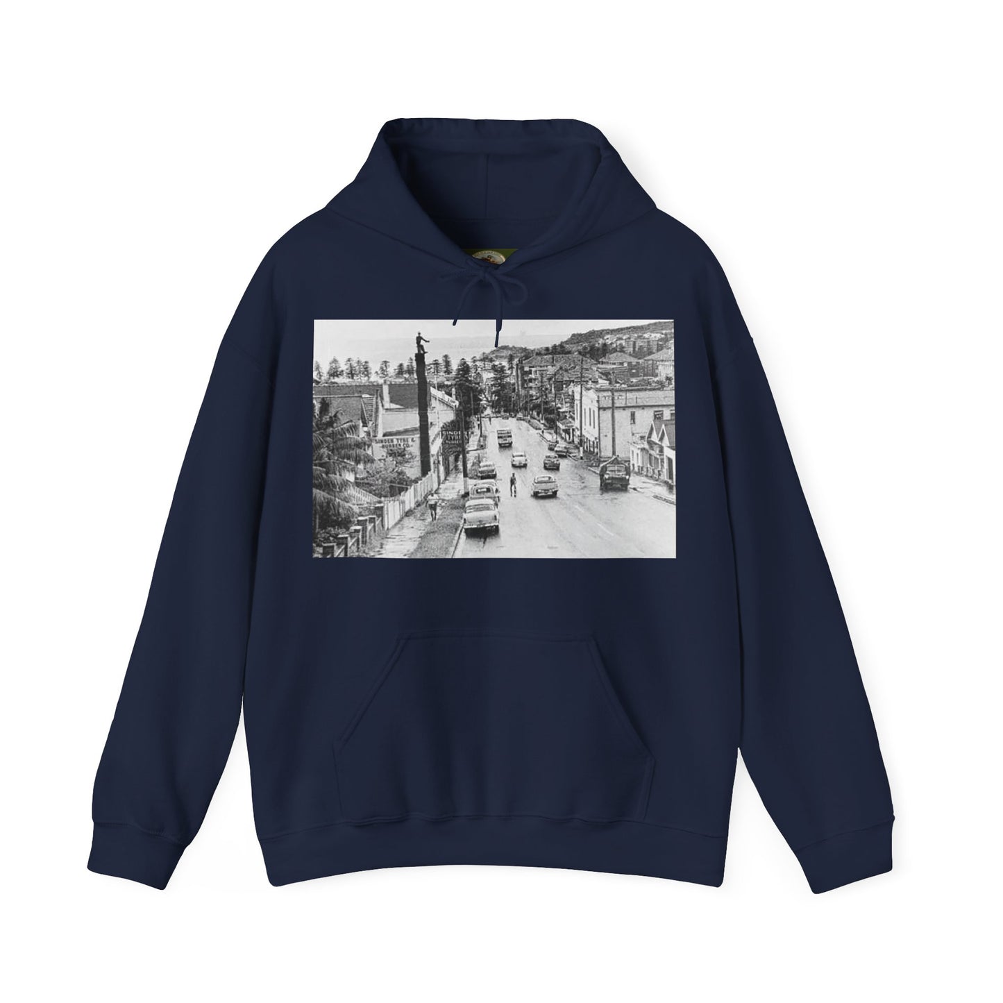 Lost Manly Custom Designed Vintage Print Hoodies - Front, Back or Both!