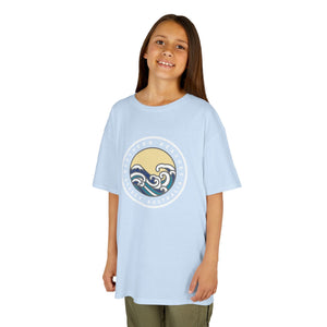 Ocean Wave Kids Cotton Tee – Northern Beaches logo 