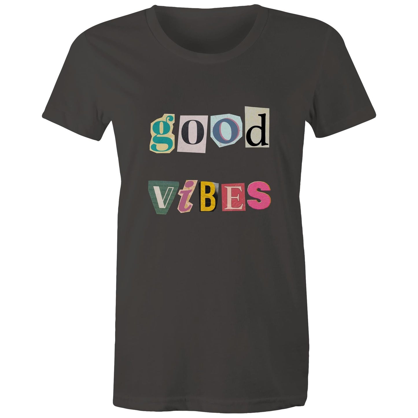 Women's Maple Tee Good Vibes 