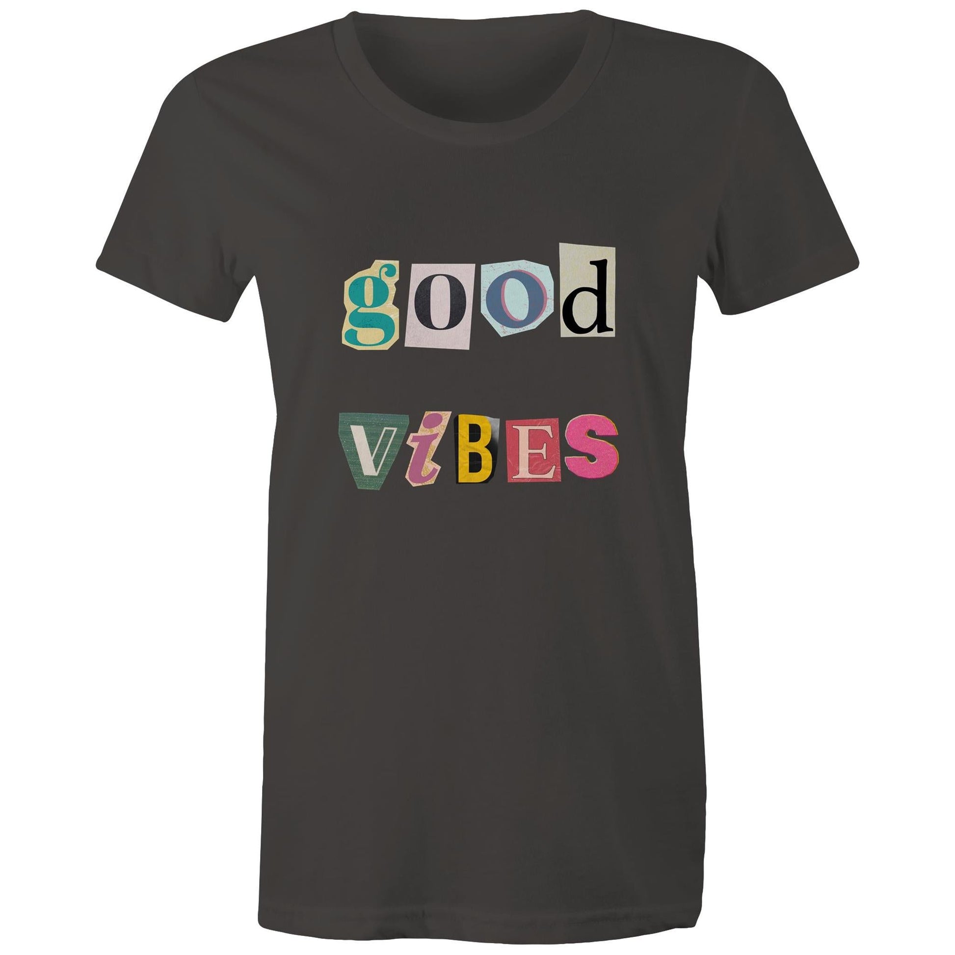 Women's Maple Tee Good Vibes 