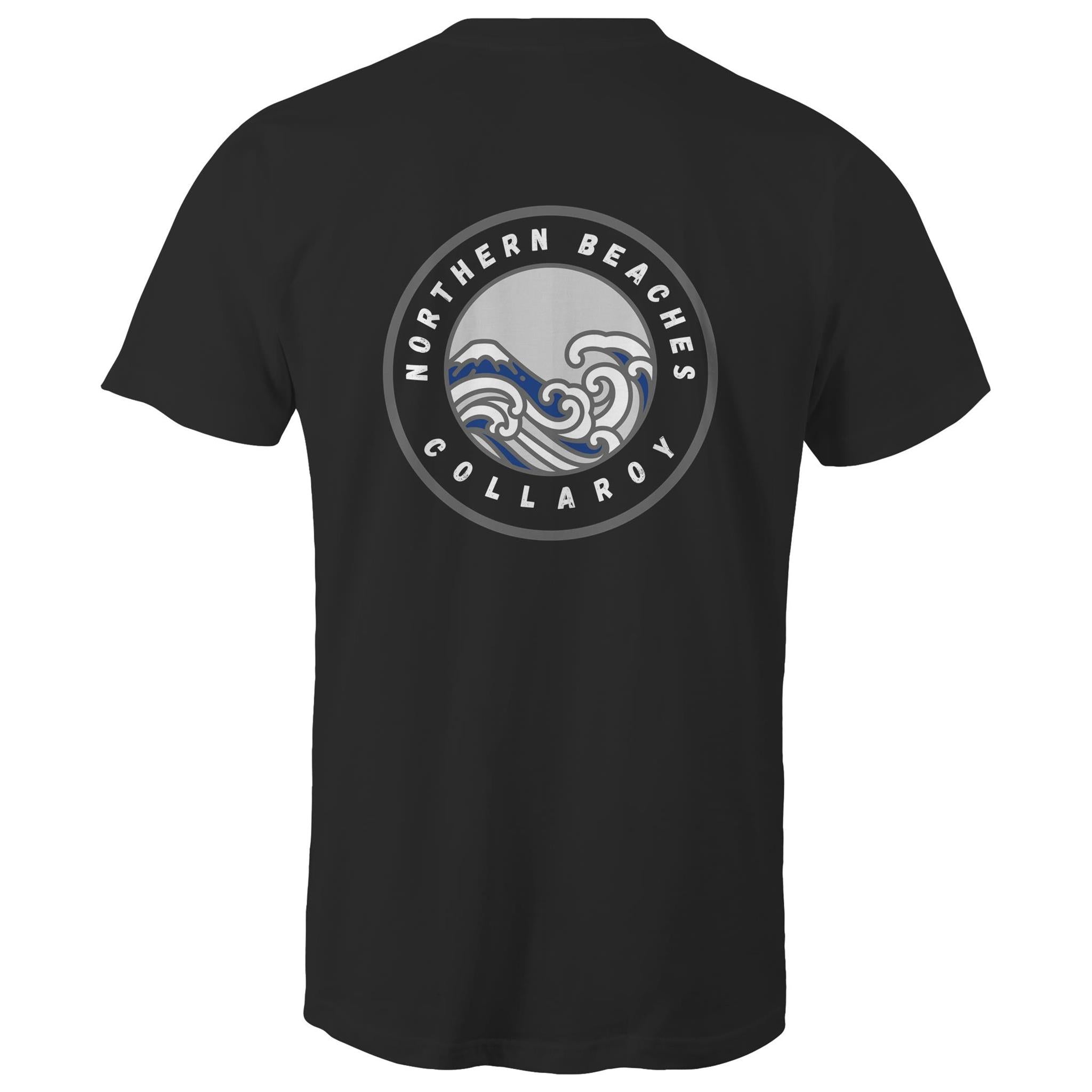 AS Colour Staple - Mens T-Shirt Northern Beaches Collaroy custom logo front and back Ogo Merch