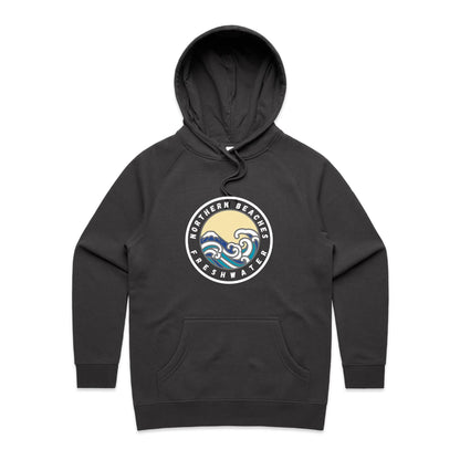 Lost Manly Women's Hoodie Freshwater Custom Logo Edition - Lost Manly Shop