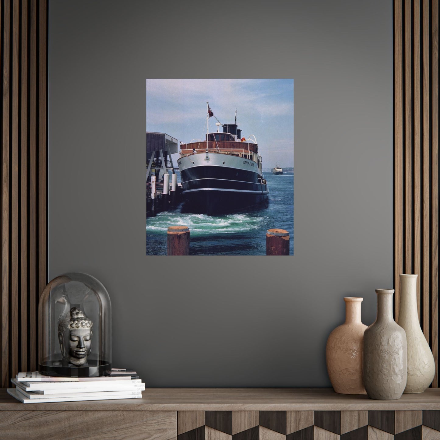 South Steyne Returns to Manly 1993 - Maritime Unframed Poster - Nautical Home Decor 