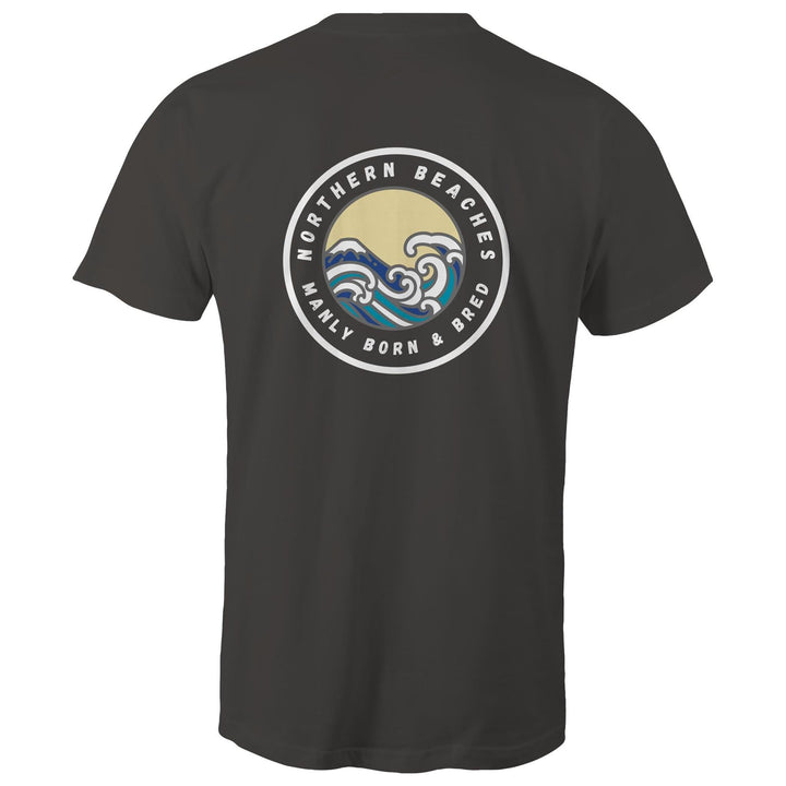 Manly Born and Bred Northern Beaches Sydney Australia Printed Logo T-Shirt Ogo Merch