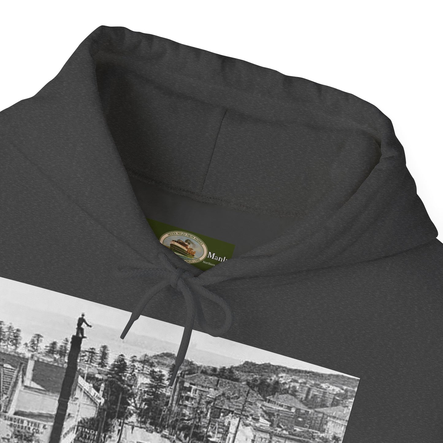 Lost Manly Custom Designed Vintage Print Hoodies - Front, Back or Both!
