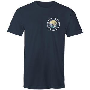 Mens T-Shirt Northern Beaches Manly Born & Bred custom logo 