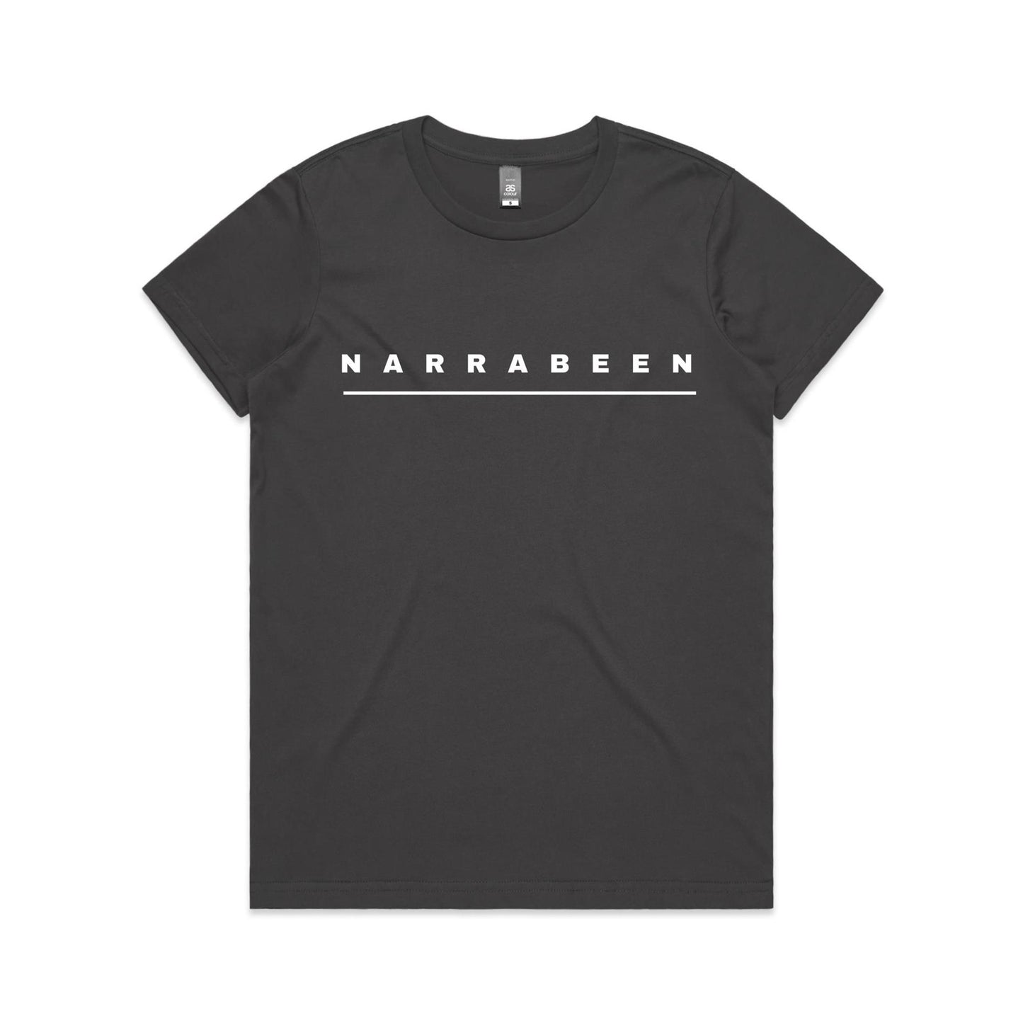 Lost Manly custom logo Narrabeen edition AS Colour Women's Maple Tee - Lost Manly Shop
