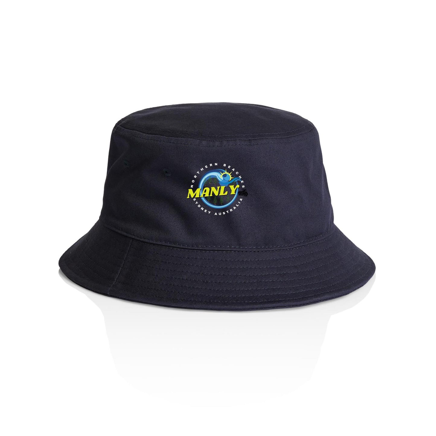 Lost Manly custom logo The Manly Barry AS Colour Bucket Hat - Lost Manly Shop