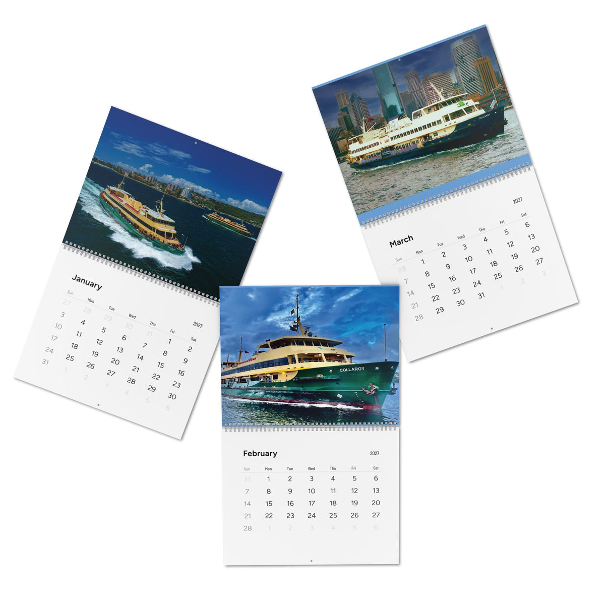 The MV Collaroy Calendar 2027 Celebrating an Australian Icon - Lost Manly Shop