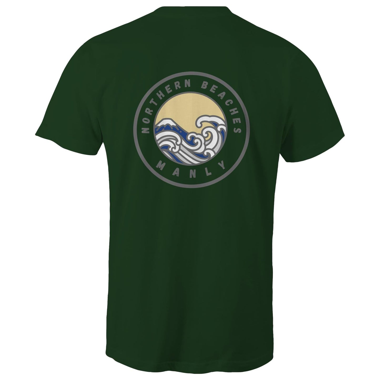 AS Colour Staple - Mens T-Shirt Manly logo back - Lost Manly Shop