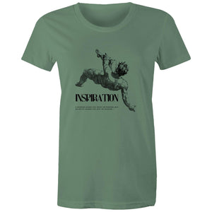 Women's Maple Tee Inspiration Print 