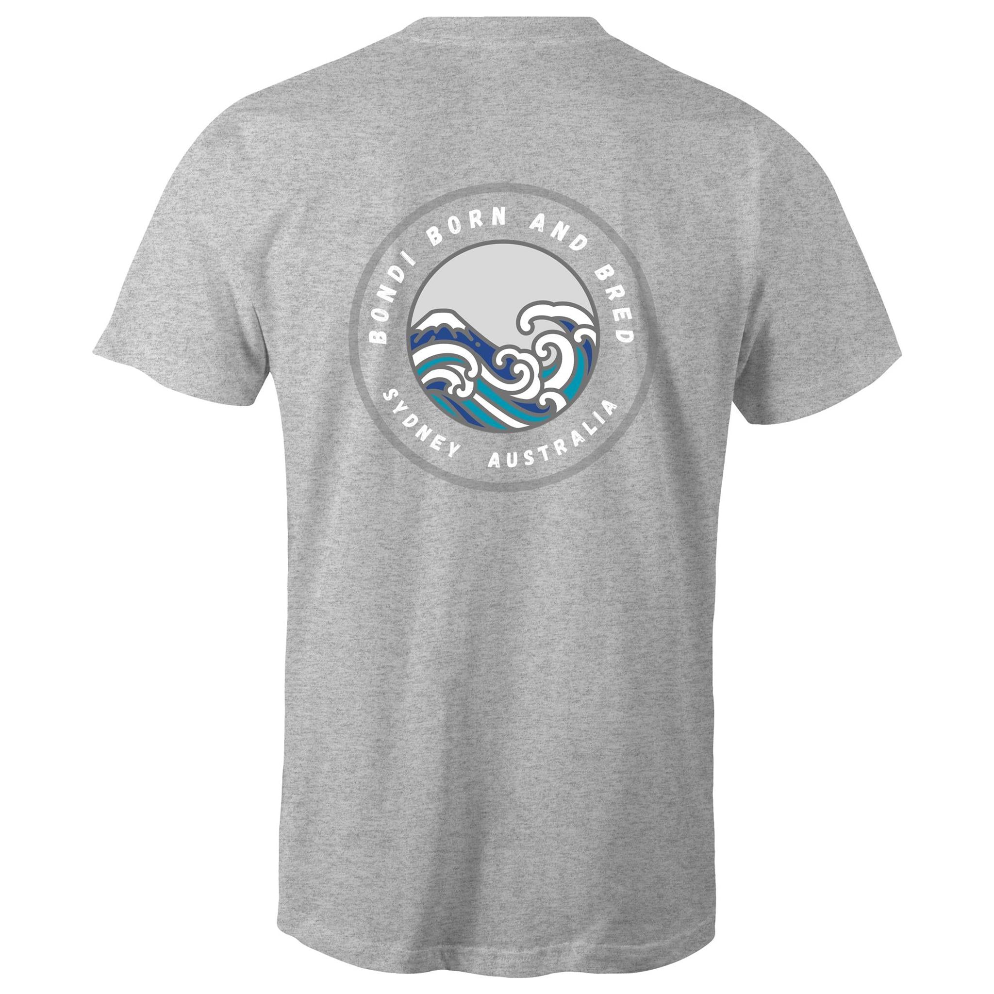 AS Colour Staple - Mens T-Shirt Bondi Born and Bred custom logo front and back (Copy) Ogo Merch