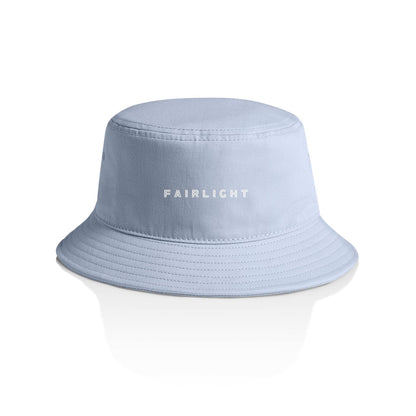 AS Colour Bucket Hat Fairlight custom logo white font 