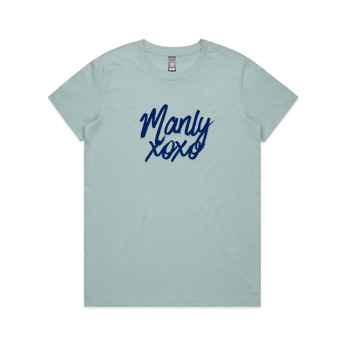 Lost Manly Manly xoxo Custom Logo Manly xoxo Edition AS Colour Women's Maple Tee