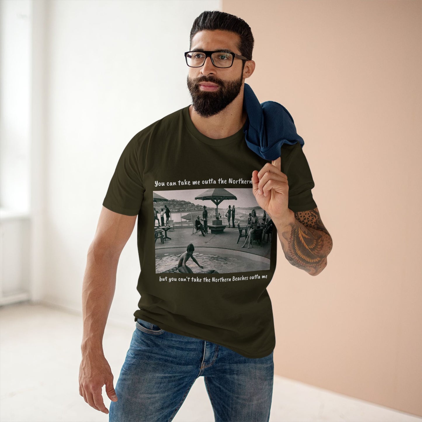 Vintage Print custom logo T-Shirt 