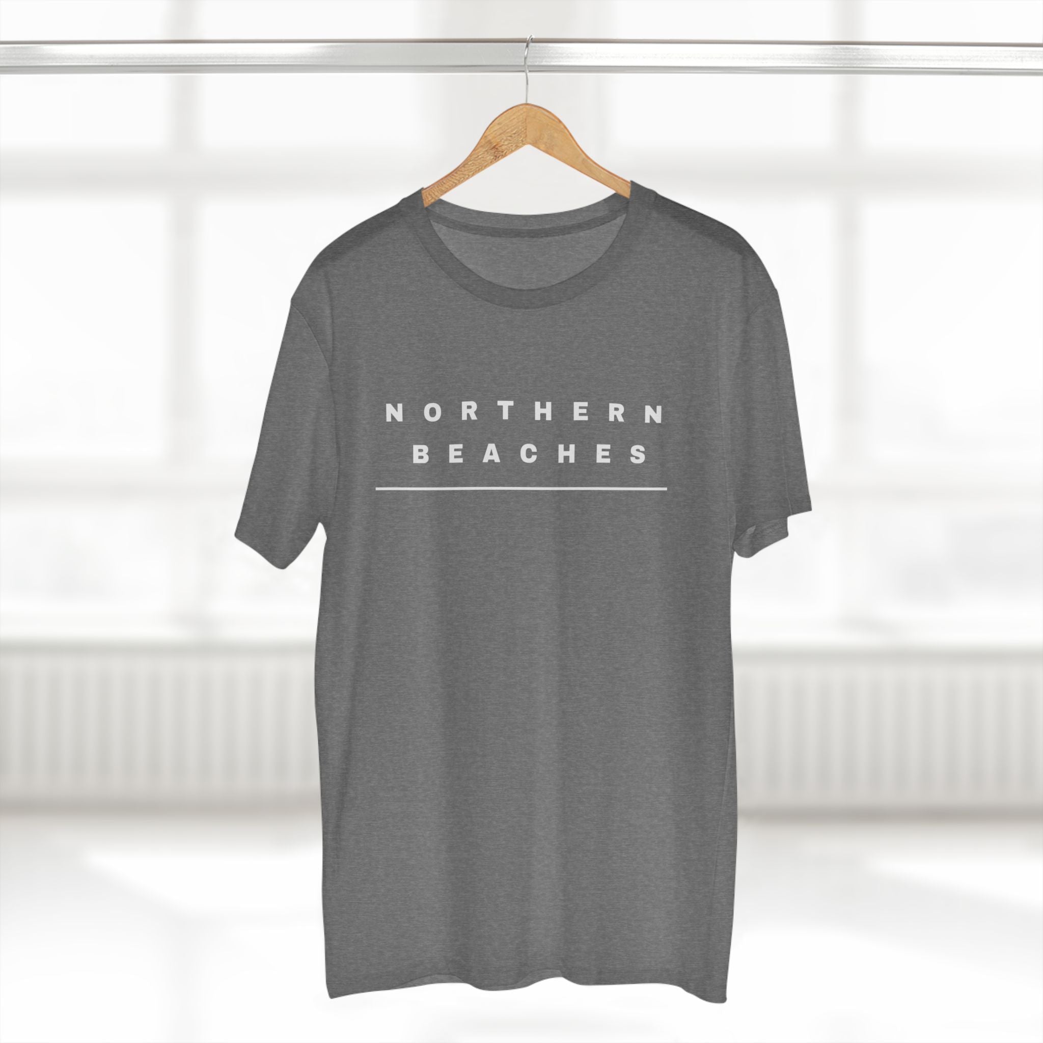 Northern Beaches front/back Logo Adult T-Shirt 