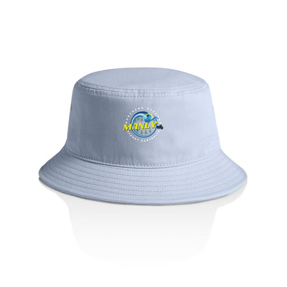 Lost Manly custom logo The Manly Barry AS Colour Bucket Hat - Lost Manly Shop