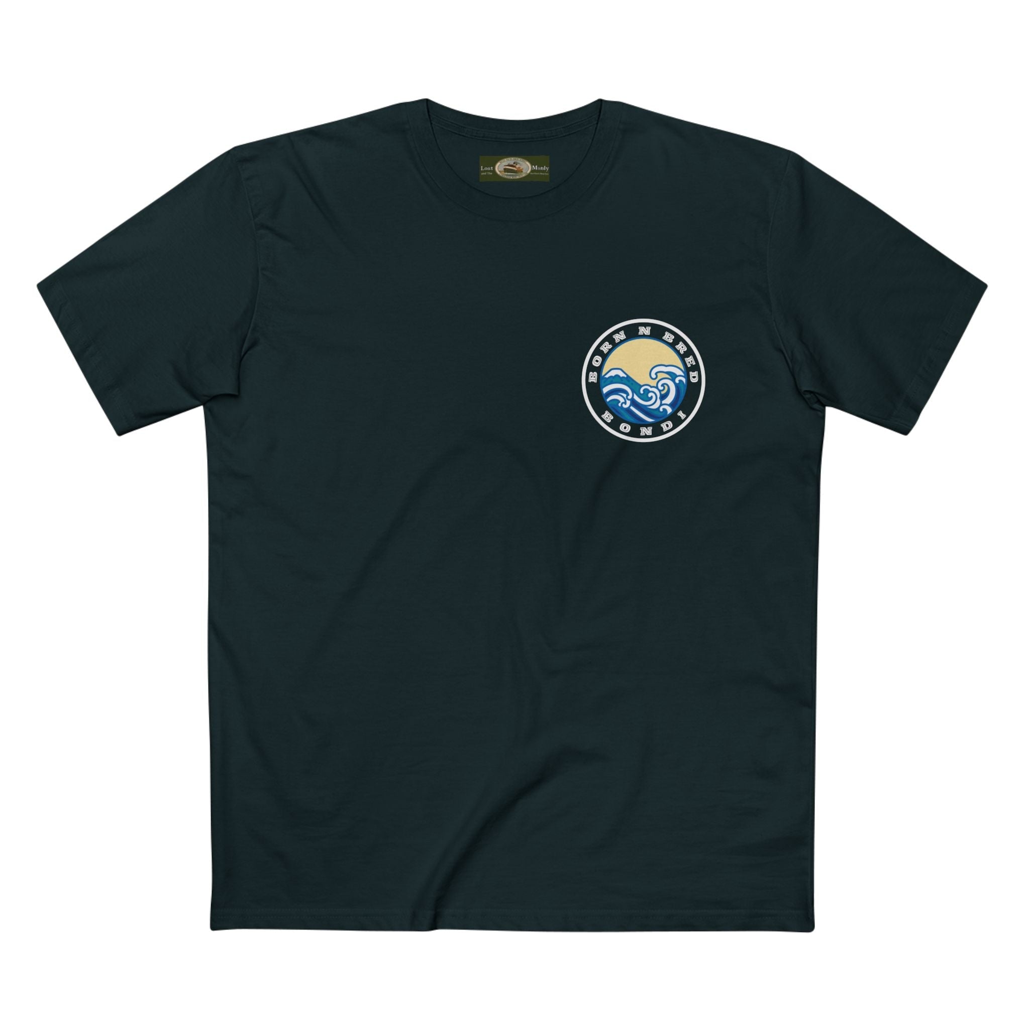 T-Shirt with free Canva custom logo printed front and back Bondi/Collaroy 