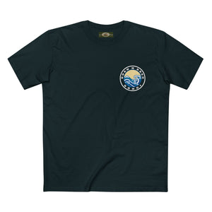 T-Shirt with free Canva custom logo printed front and back Bondi/Collaroy 