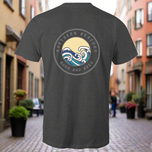 Born and Bred Northern Beaches Sydney Australia Printed Logo T-Shirt Ogo Merch
