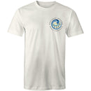 Northern Beaches Manly Australia small front grey font logo on AS Colour Cotton T-Shirt Ogo Merch