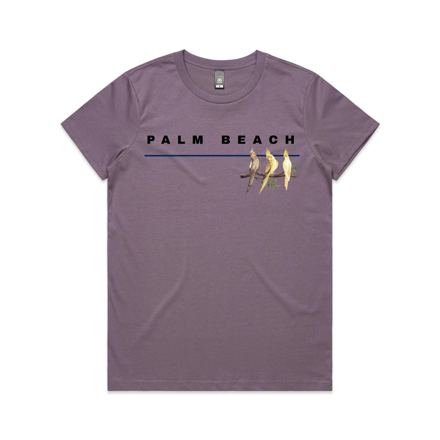 Lost Manly Custom Palm Beach Logo Edition AS Colour Women's Maple Tee - Lost Manly Shop