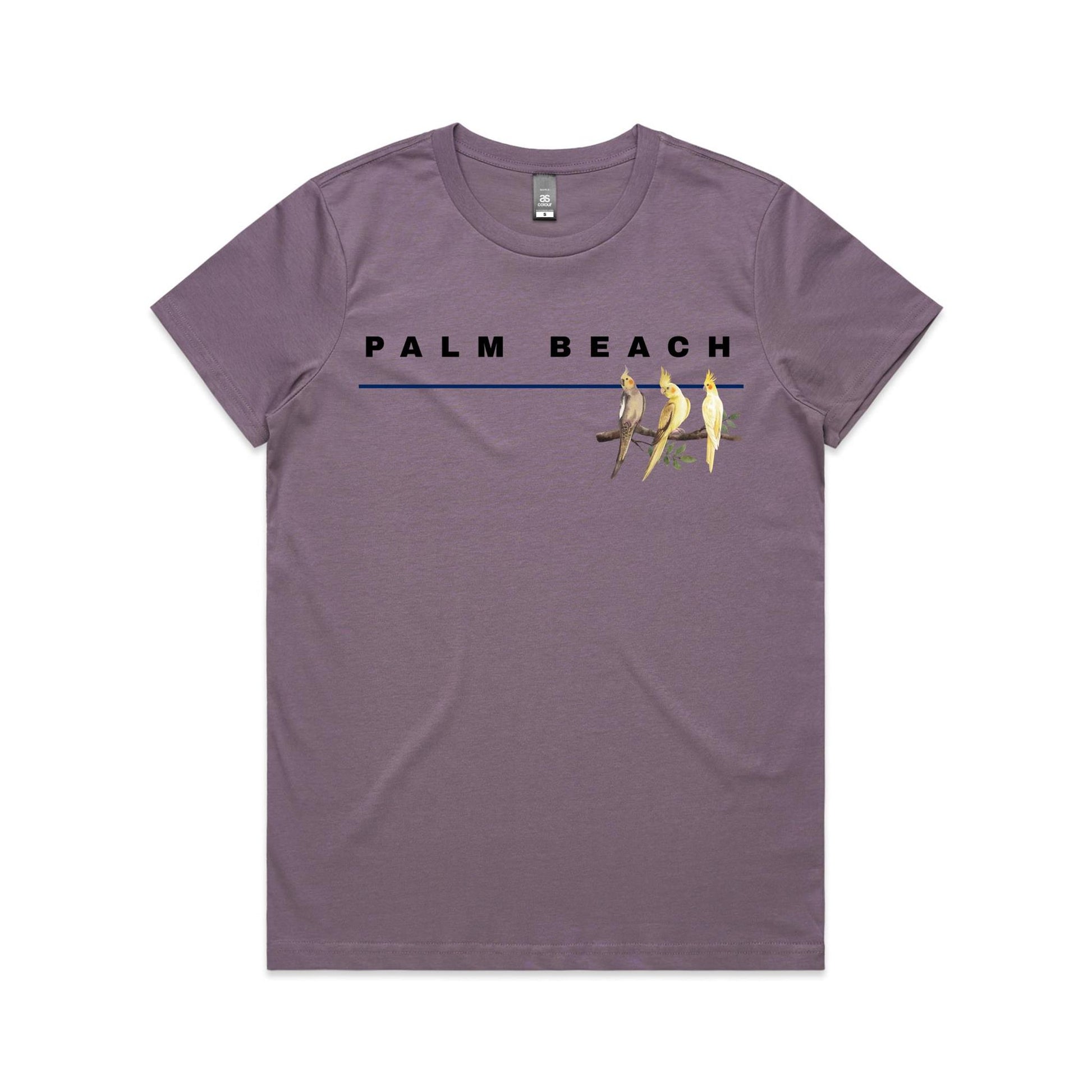 Lost Manly Custom Palm Beach Logo Edition AS Colour Women's Maple Tee - Lost Manly Shop