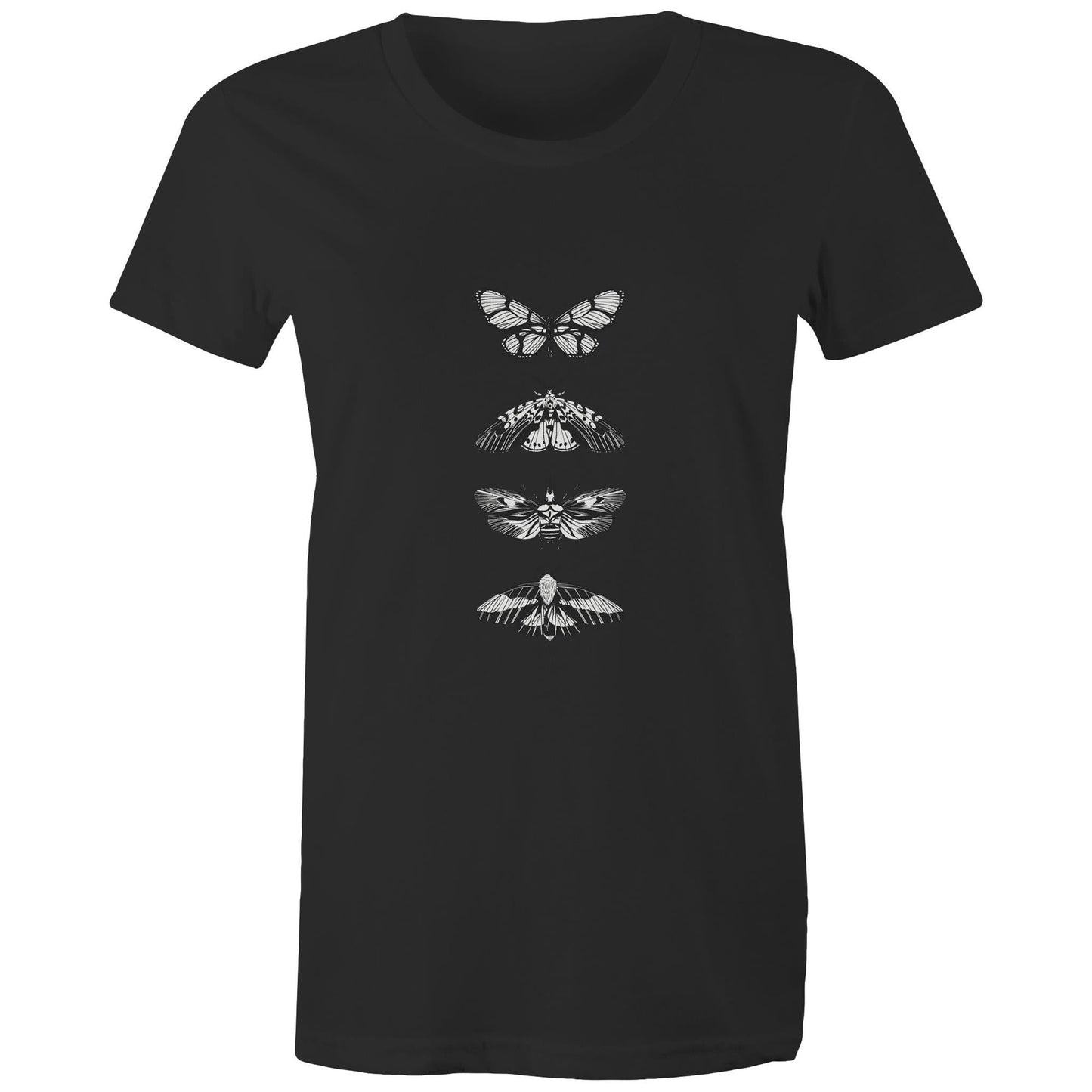 Women's Maple Tee Butterflies 