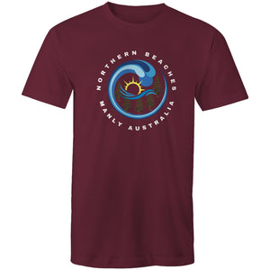 Northern Beaches Manly Australia front logo AS Colour Staple - Adult T-Shirt Ogo Merch