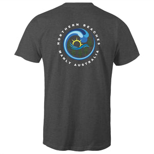Northern Beaches Manly Australia front and back logo on AS Colour Staple Cotton Adult T-Shirt Ogo Merch