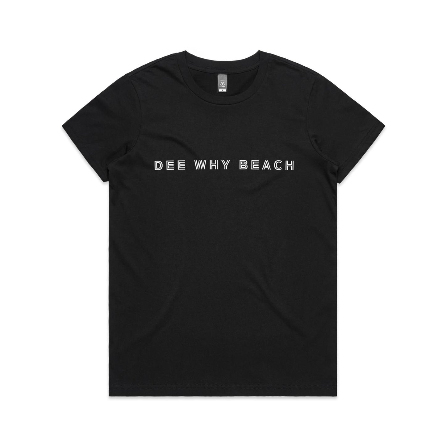 Dee Why Beach AS Colour Women's Maple Tee 