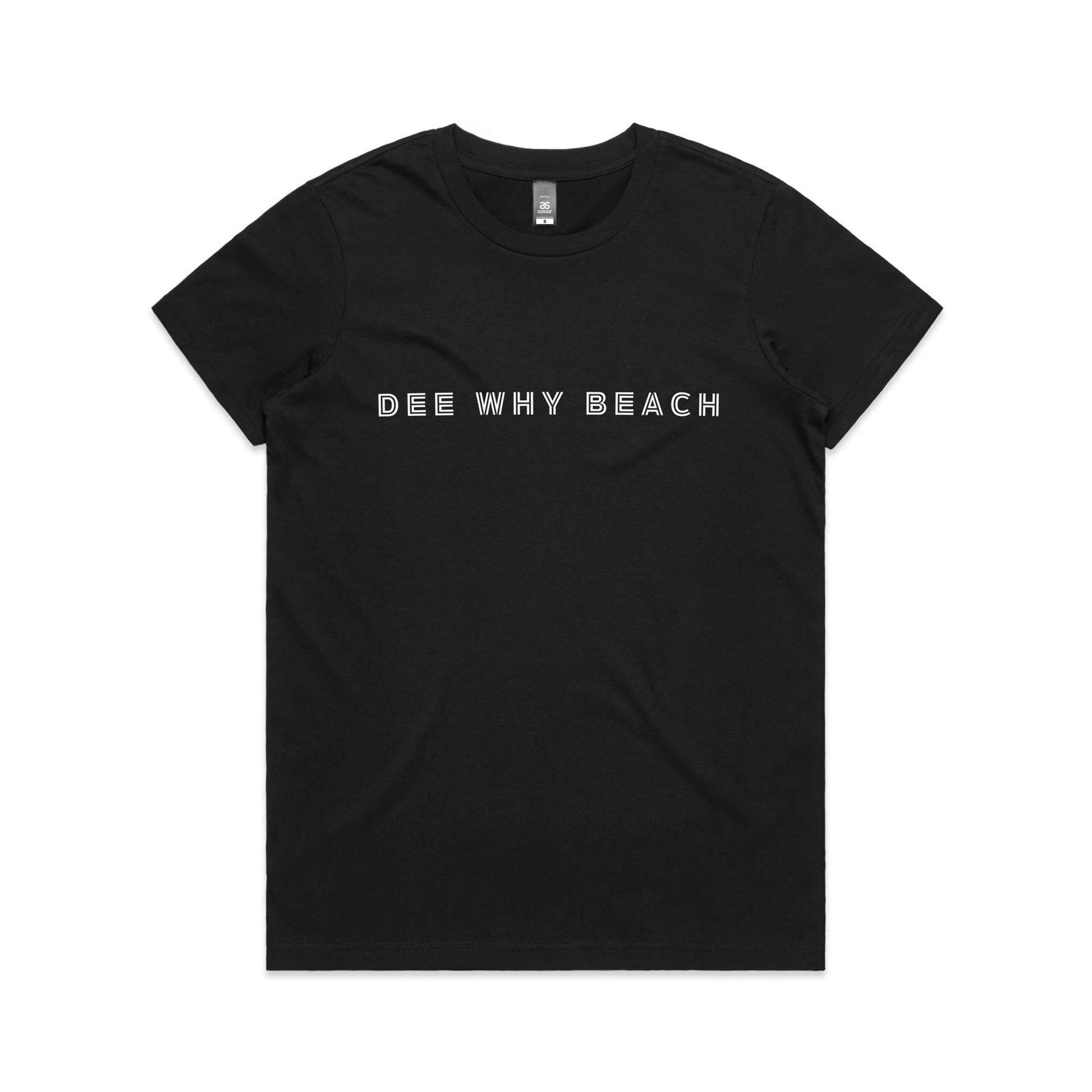 Dee Why Beach AS Colour Women's Maple Tee 