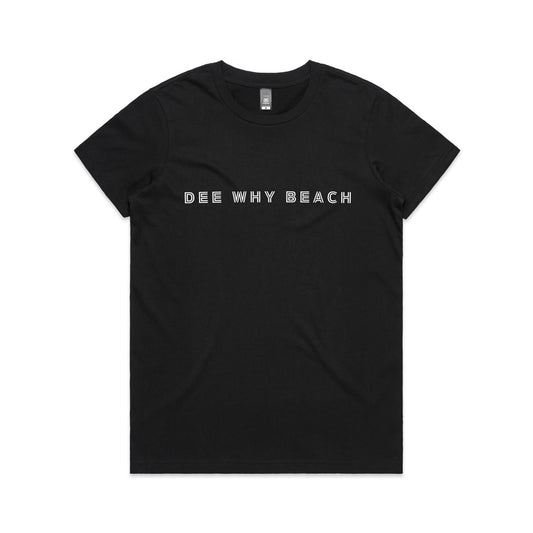 Dee Why Beach AS Colour Women's Maple Tee 