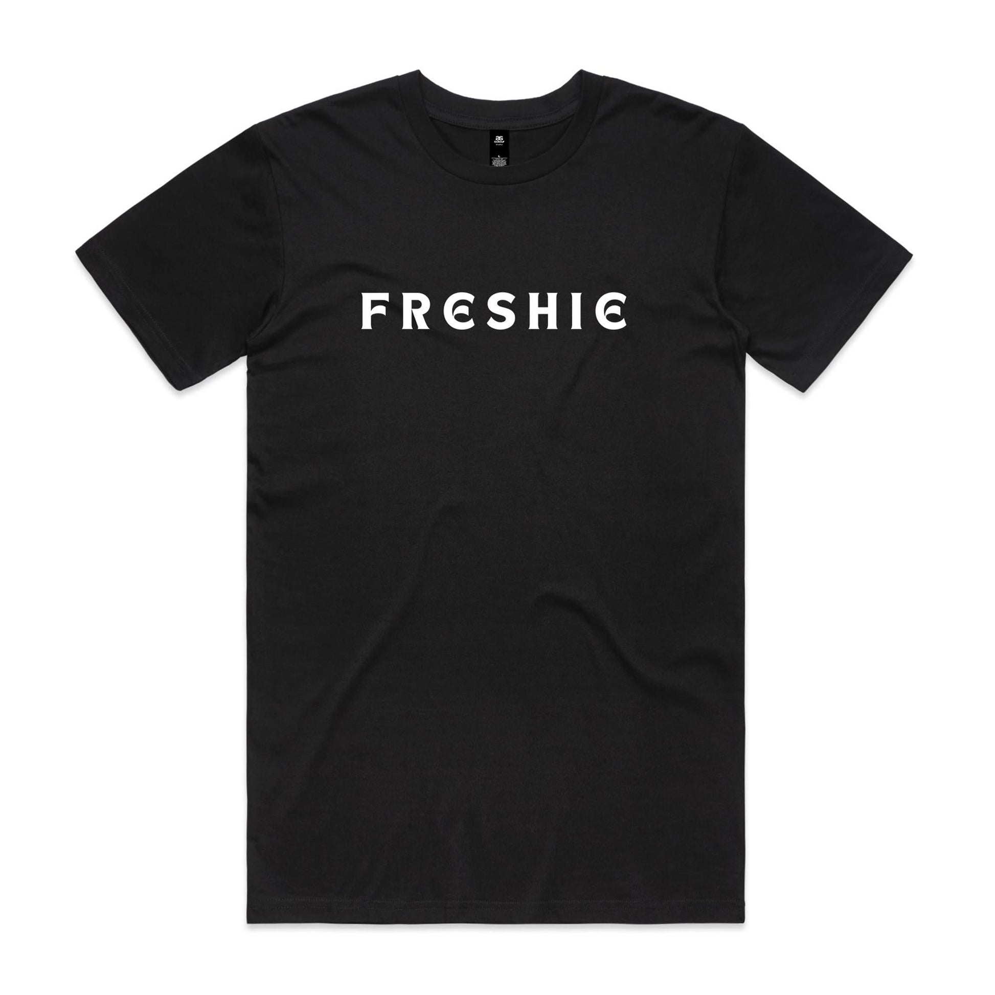 AS Colour Staple Tee Freshie custom logo white font 