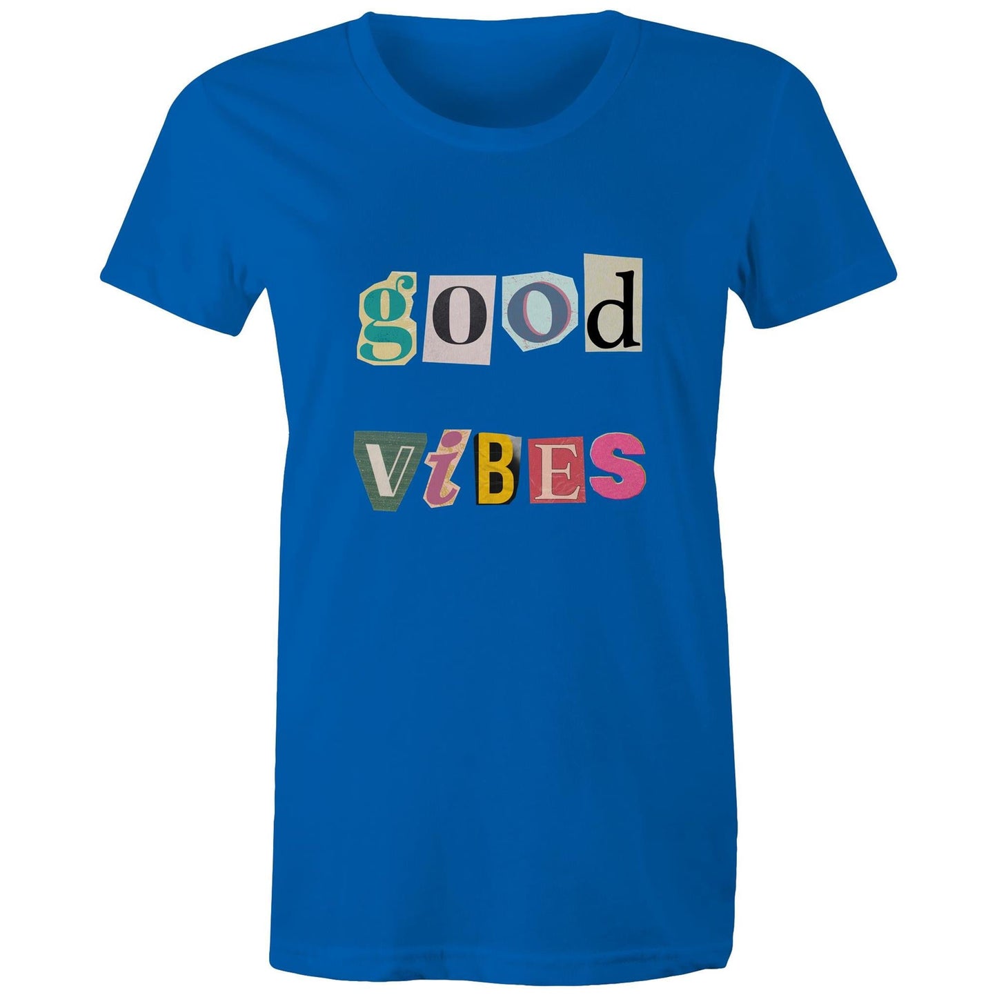 Women's Maple Tee Good Vibes 