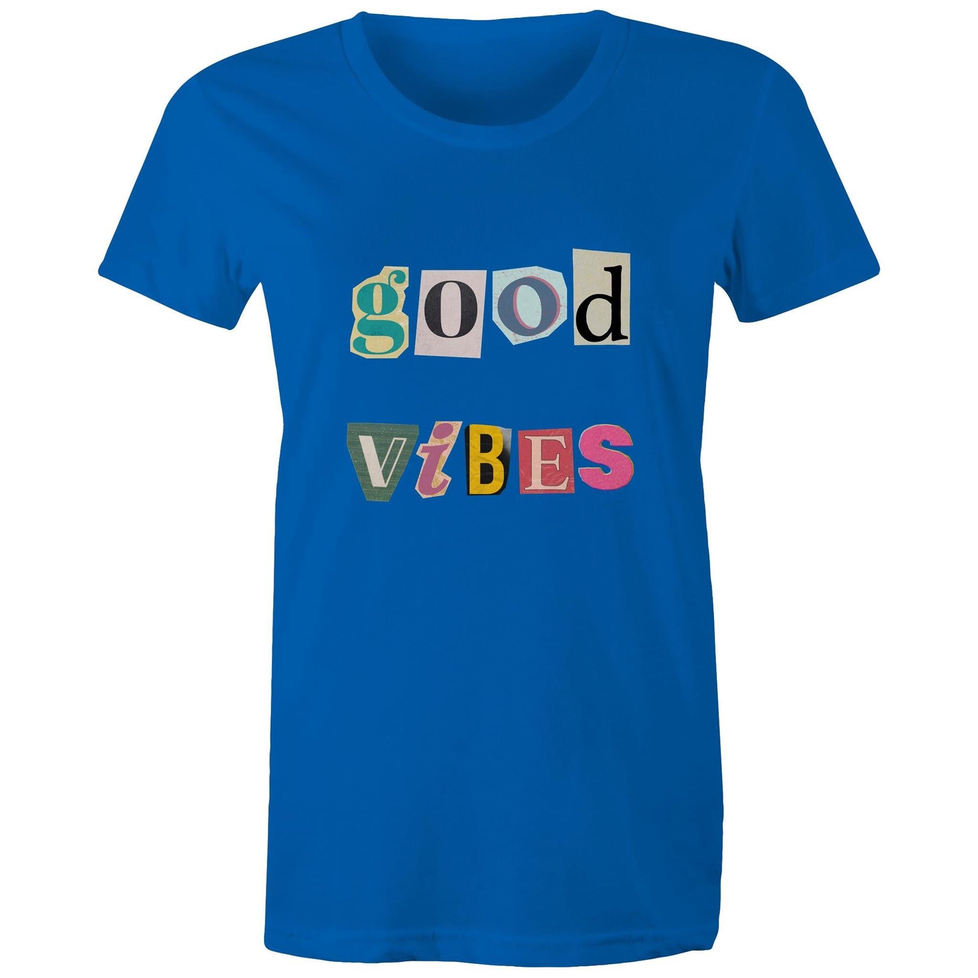 Women's Maple Tee Good Vibes 